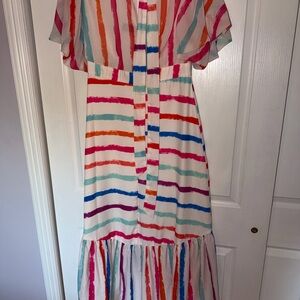 Aura Multicolor Striped Garment